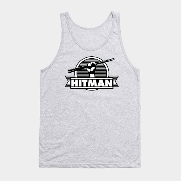 Official HITMAN Percussion T-Shirt Tank Top by Vehicle City Music